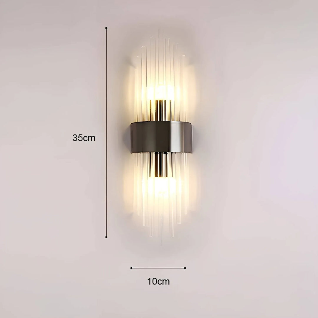 Stornfield | Wall lamp with crystal decoration
