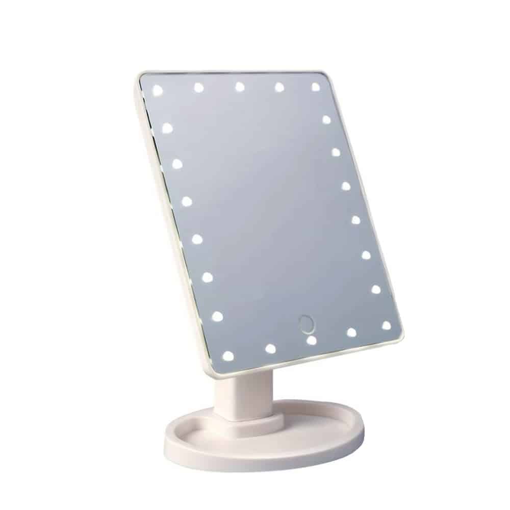 Makeup mirror with LED light and touch screen | Stornfield