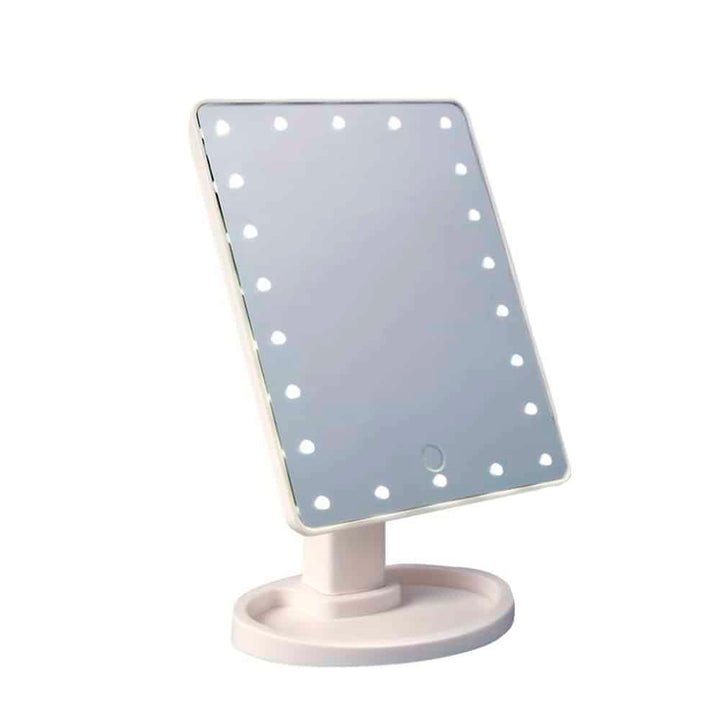 Makeup mirror with LED light and touch screen | Stornfield