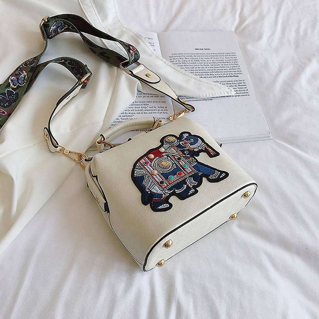 Embroidered Mandala Shoulder Bag – Lightweight Multi-Use Bohemian Design | Stornfield