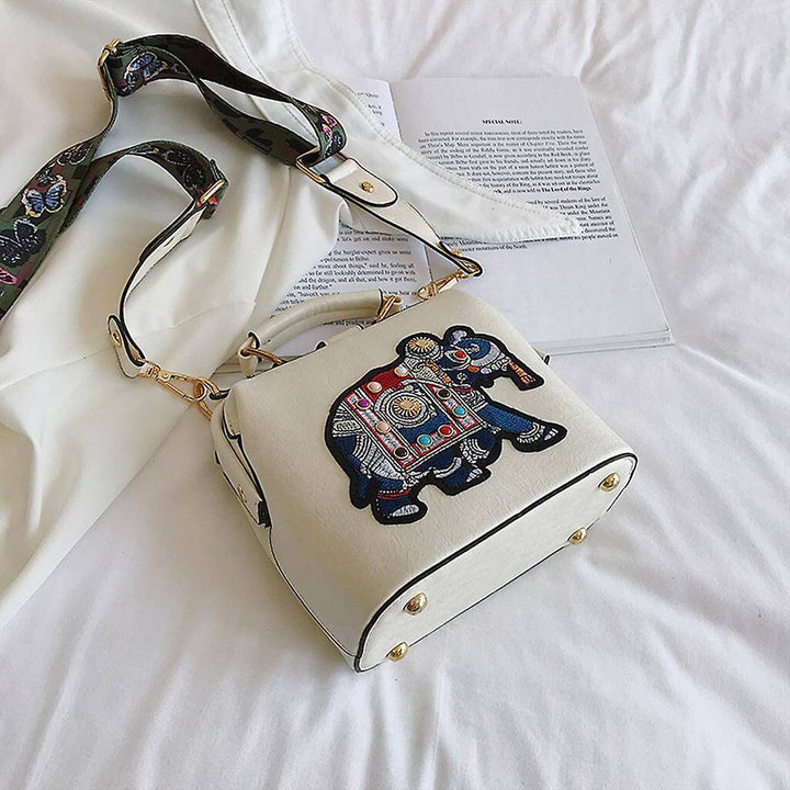 Embroidered Mandala Shoulder Bag – Lightweight Multi-Use Bohemian Design | Stornfield