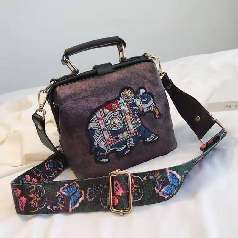 Embroidered Mandala Shoulder Bag – Lightweight Multi-Use Bohemian Design | Stornfield