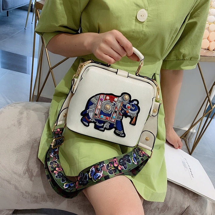 Embroidered Mandala Shoulder Bag – Lightweight Multi-Use Bohemian Design | Stornfield