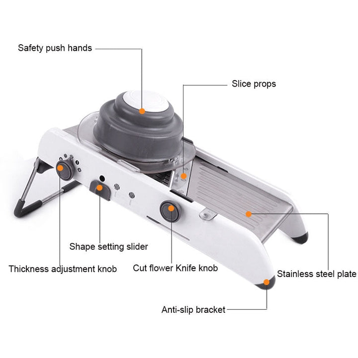 Mandoline Cutter Slicer Professional Grater With Adjustable Blades | Stornfield