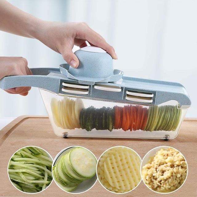 Mandoline Vegetable Slicer With Stainless Steel Blades | Stornfield