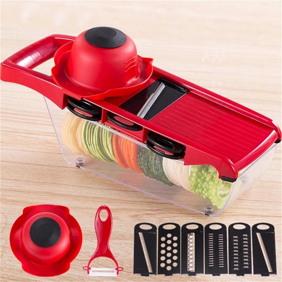 Mandoline Vegetable Slicer With Stainless Steel Blades | Stornfield