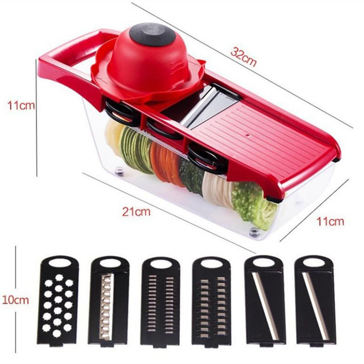 Mandoline Vegetable Slicer With Stainless Steel Blades | Stornfield