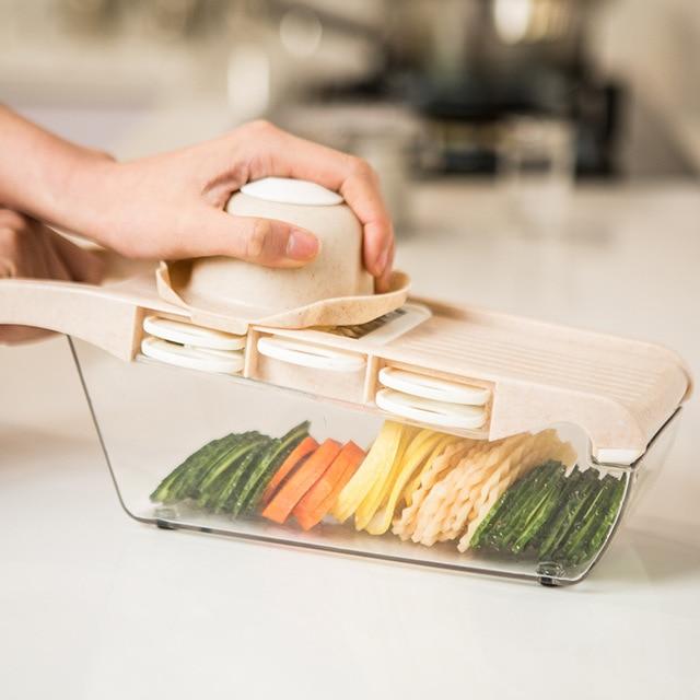 Mandoline Vegetable Slicer With Stainless Steel Blades | Stornfield