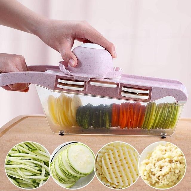 Mandoline Vegetable Slicer With Stainless Steel Blades | Stornfield