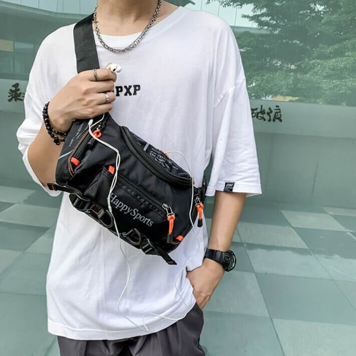Water-Resistant Men’s Waist and Sling Bag – Multi-Way Travel & Outdoor Pack | Stornfield