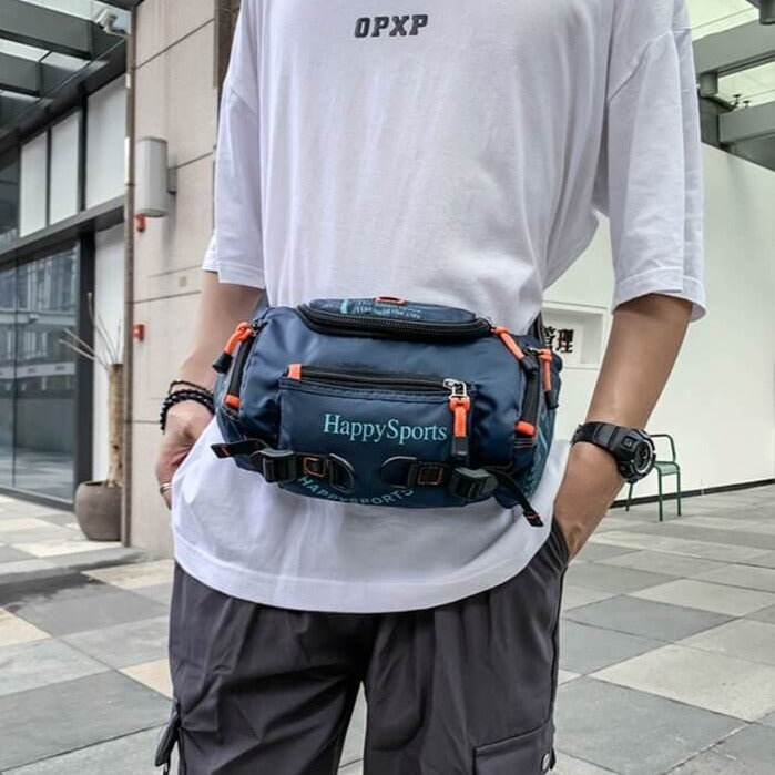 Water-Resistant Men’s Waist and Sling Bag – Multi-Way Travel & Outdoor Pack | Stornfield