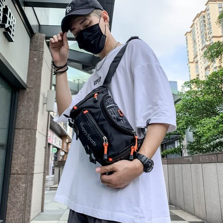 Water-Resistant Men’s Waist and Sling Bag – Multi-Way Travel & Outdoor Pack | Stornfield