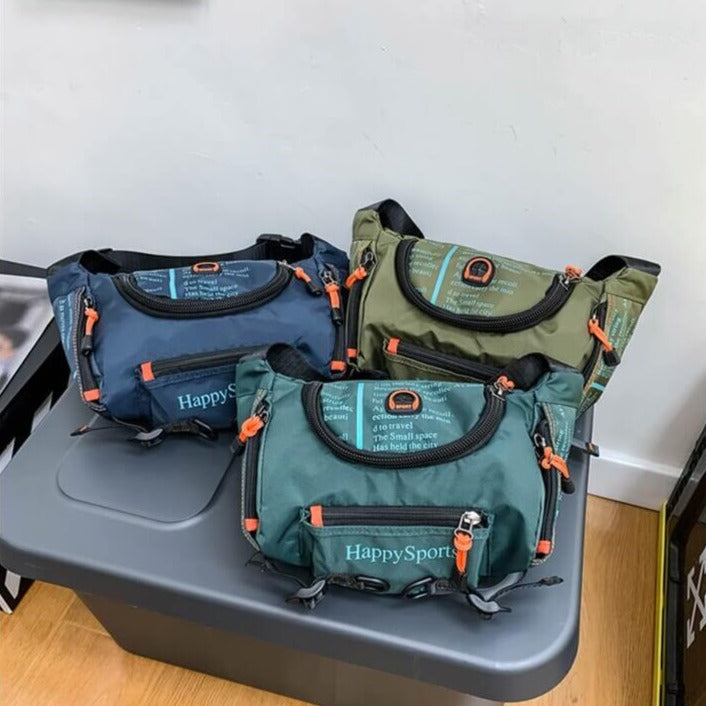 Water-Resistant Men’s Waist and Sling Bag – Multi-Way Travel & Outdoor Pack | Stornfield