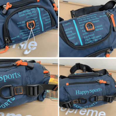 Water-Resistant Men’s Waist and Sling Bag – Multi-Way Travel & Outdoor Pack | Stornfield