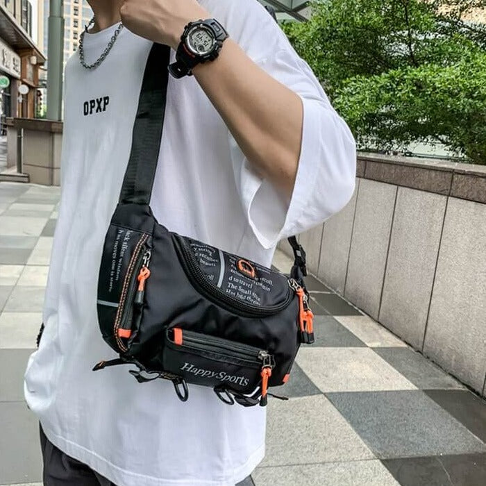 Water-Resistant Men’s Waist and Sling Bag – Multi-Way Travel & Outdoor Pack | Stornfield
