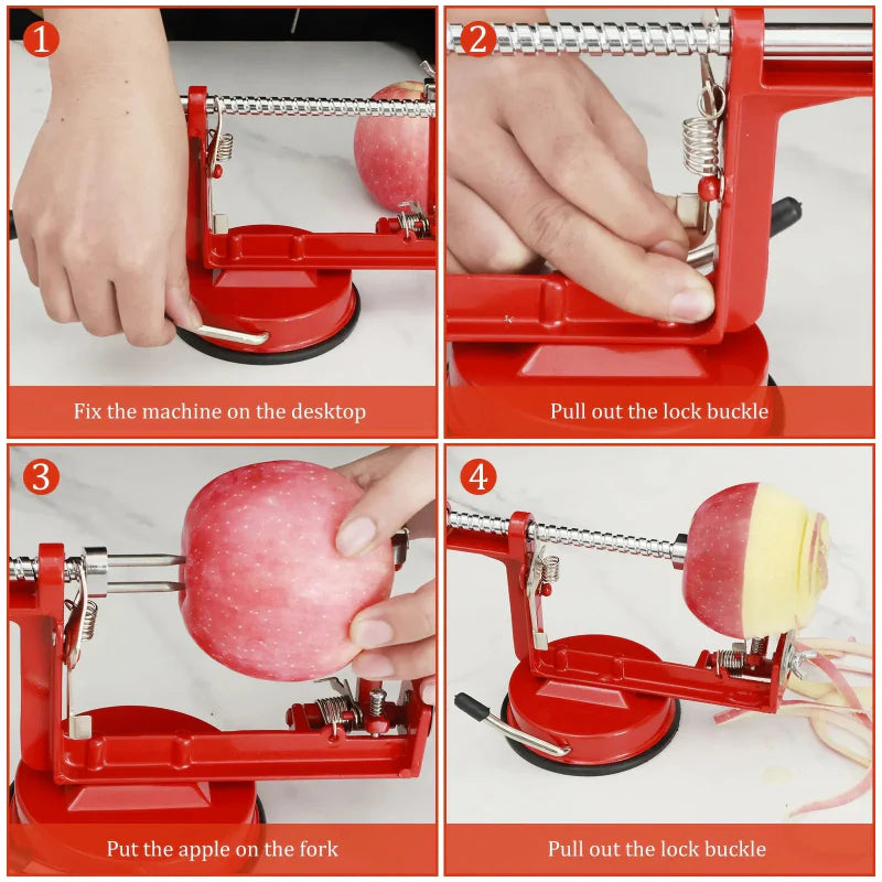 Stornfield Stainless Steel Multifunctional Manual Apple Peeler Fruit Peeling Tool