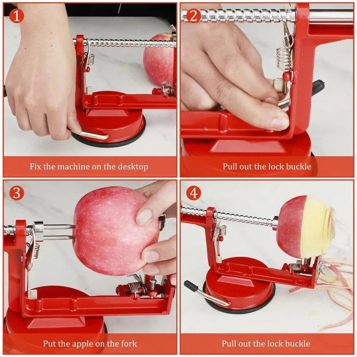 Stornfield Stainless Steel Multifunctional Manual Apple Peeler Fruit Peeling Tool