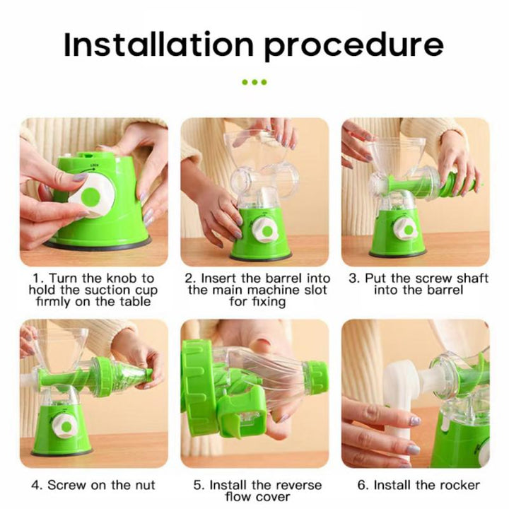 Manual Juicer Hand Vegetable Fruit Juicer Freshly Squeezed Tool Juicer | Stornfield
