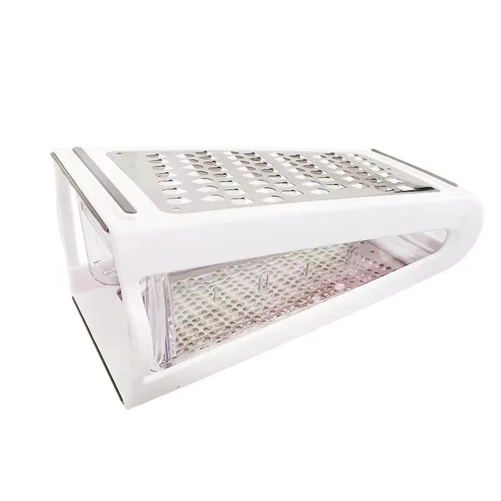 Stainless Steel Manual Multifunction Grater with Double-Sided Blade | Stornfield