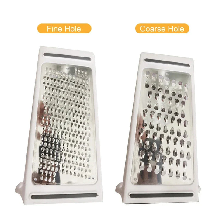 Stainless Steel Manual Multifunction Grater with Double-Sided Blade | Stornfield