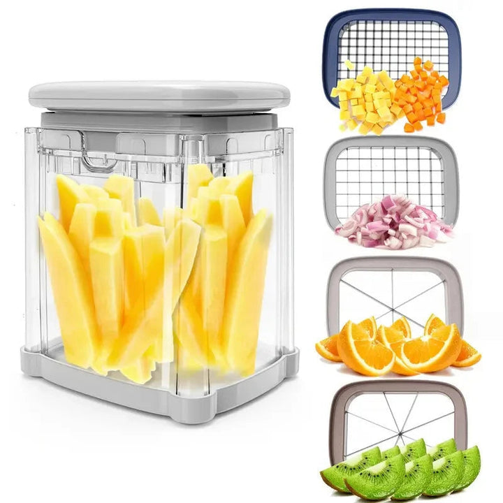 Stornfield Manual Replaceable Blade French Fry Dicer for Potatoes and Vegetables