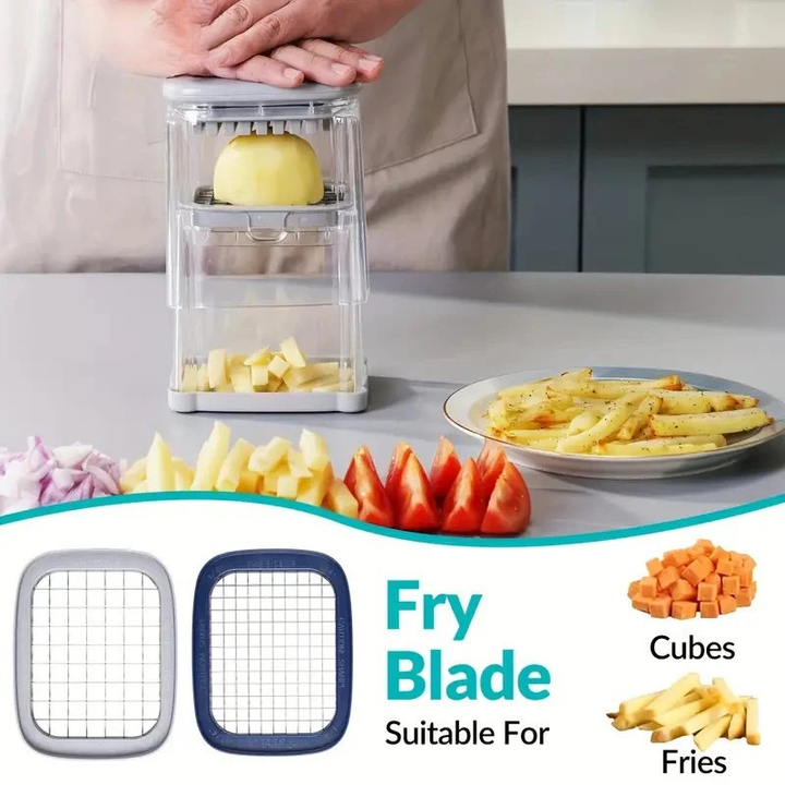 Stornfield Manual Replaceable Blade French Fry Dicer for Potatoes and Vegetables