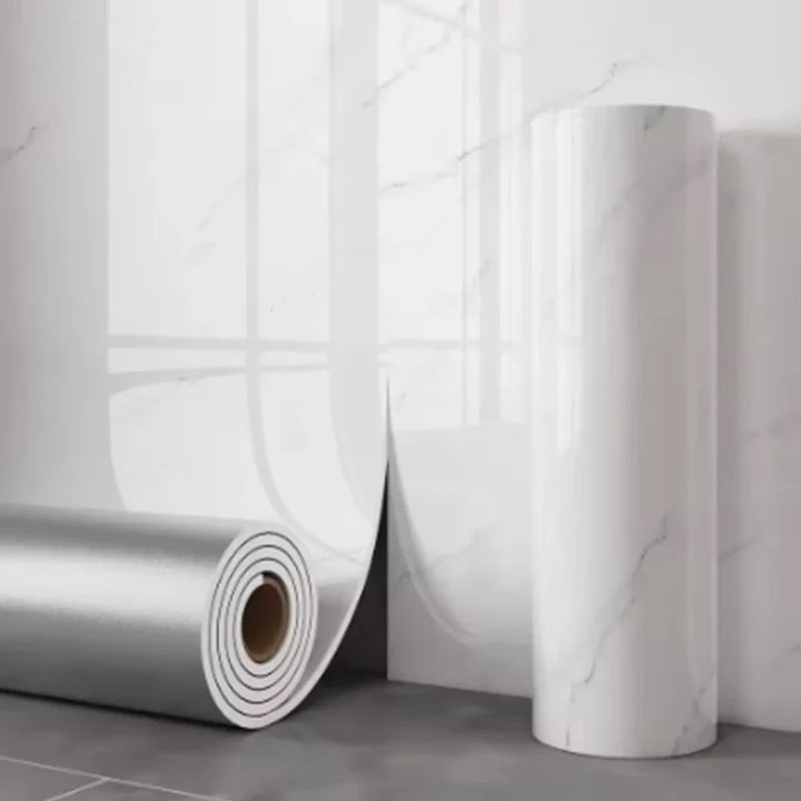 Marble Thick Foam Self-Adhesive 1 Roll Waterproof Wall Sticker | Stornfield