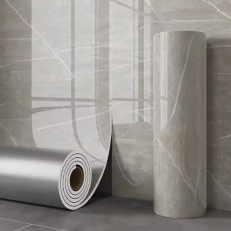 Marble Thick Foam Self-Adhesive 1 Roll Waterproof Wall Sticker | Stornfield