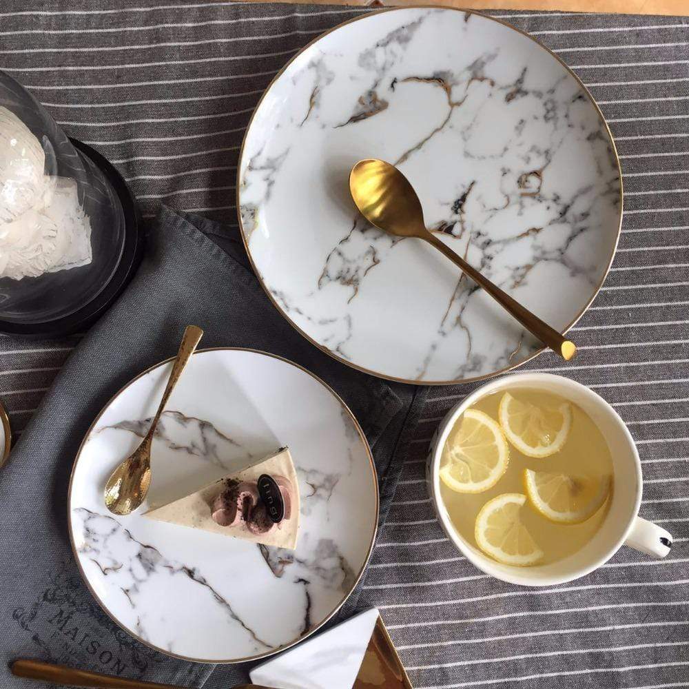 Marble Plate 2-Piece Set Stornfield