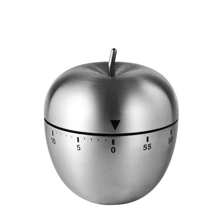 Mechanical Kitchen Timer Wind-Up Stainless Steel Cute Countdown Clock | Stornfield