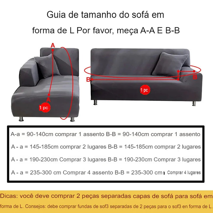 Stornfield | Jacquard Fabric Sofa Cover - Zion™