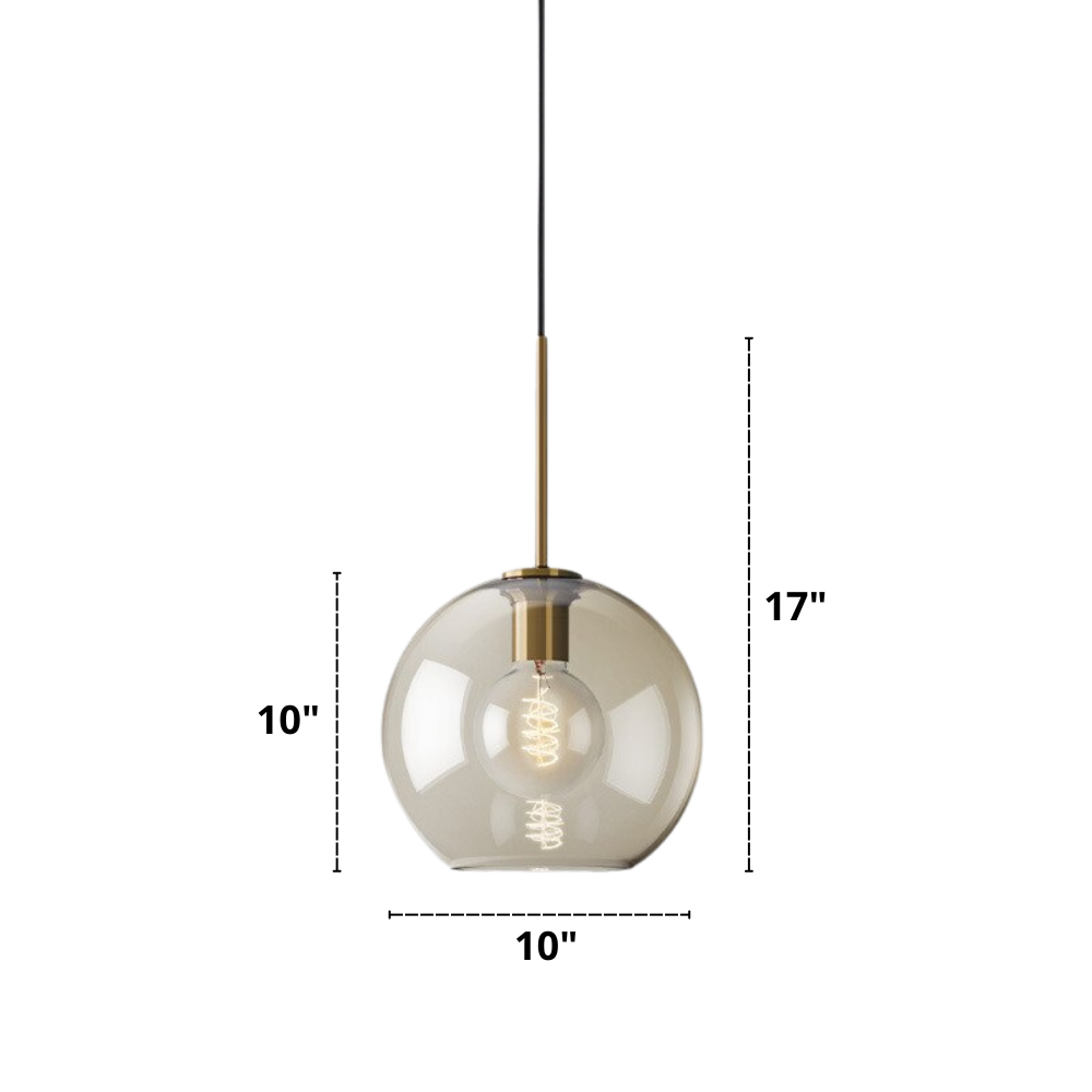Modern Glass Hanging Lamps | Stornfield