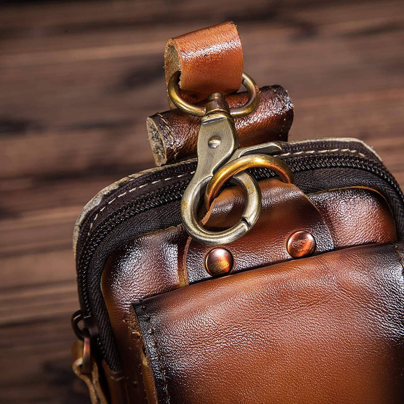 Stornfield | Men's Premium Leather Waist Bag