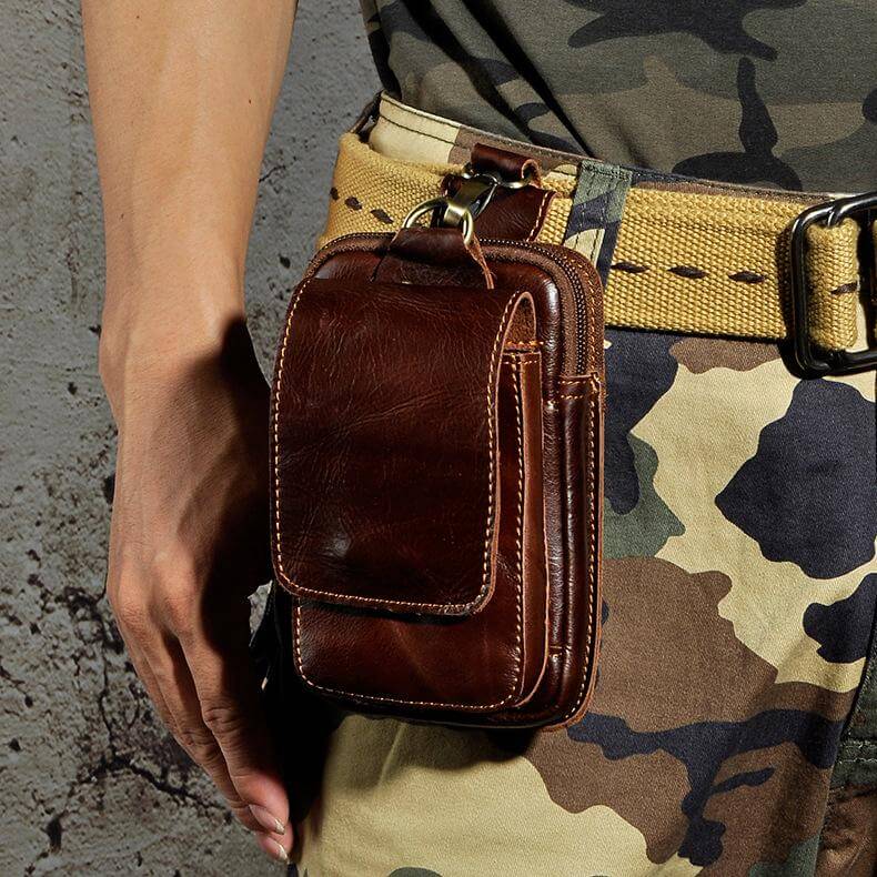 Stornfield | Men's Premium Leather Waist Bag