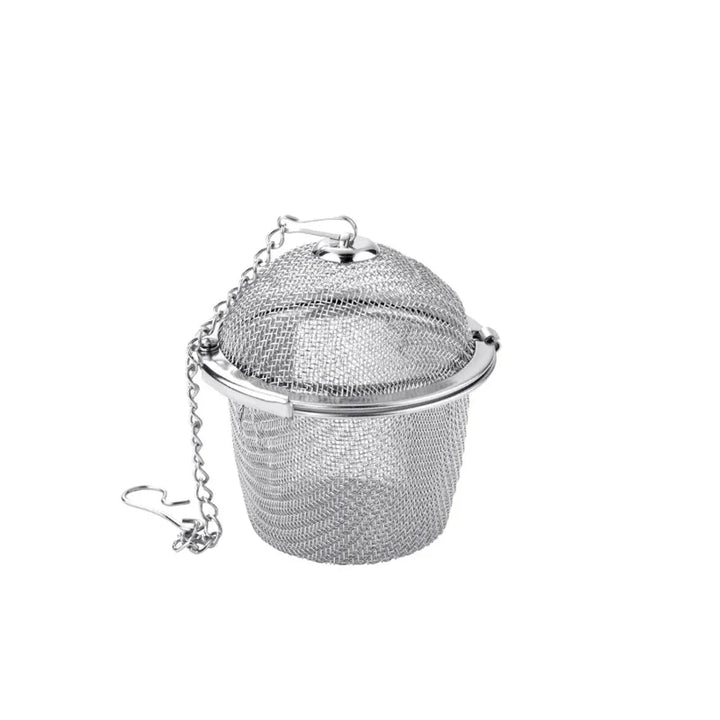 Mesh Tea Ball Infuser with Locking Chain Stainless Steel Spice Strainer | Stornfield