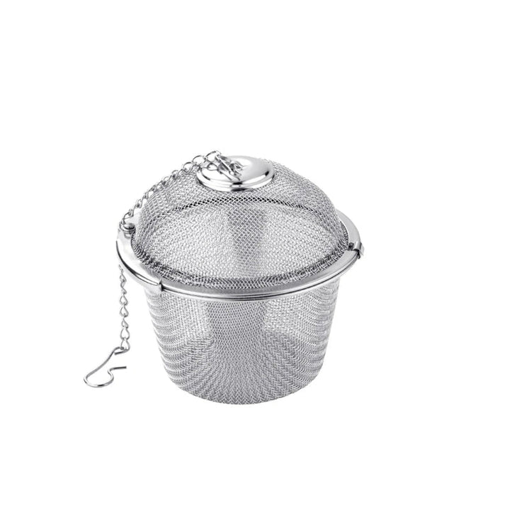 Mesh Tea Ball Infuser with Locking Chain Stainless Steel Spice Strainer | Stornfield