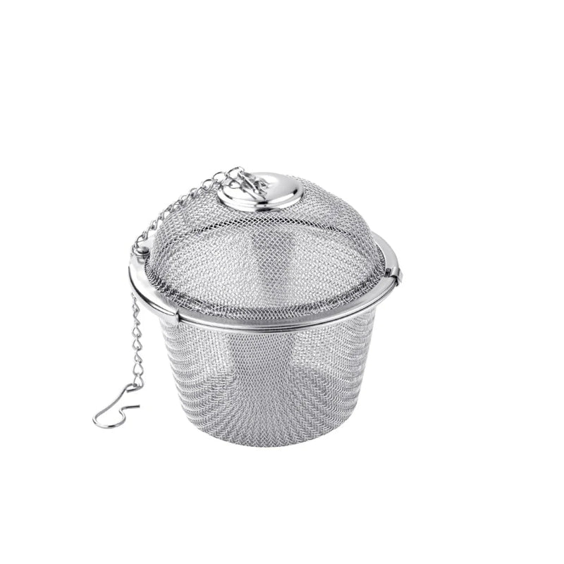 Mesh Tea Ball Infuser with Locking Chain Stainless Steel Spice Strainer | Stornfield