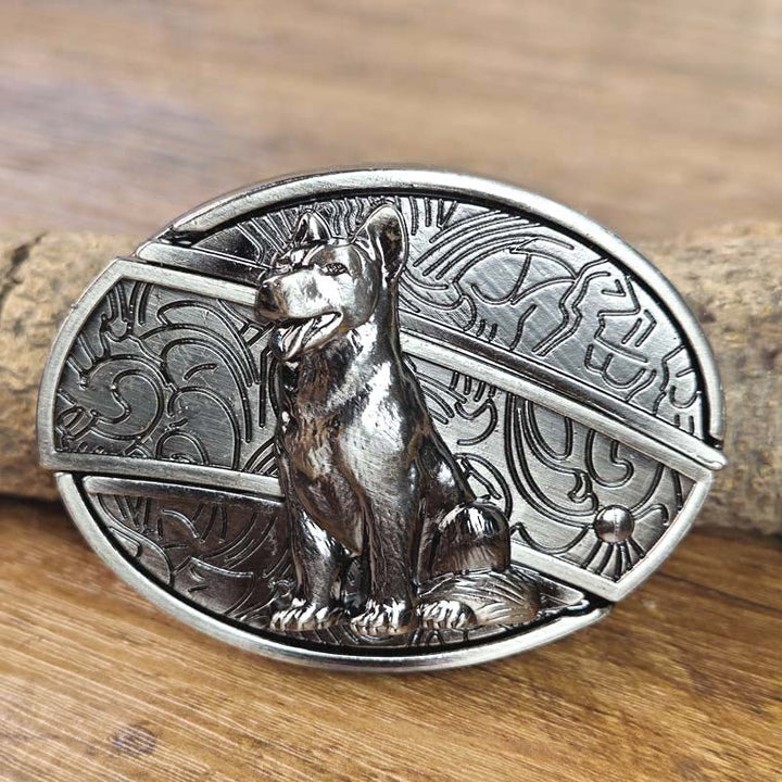 Stornfield | Metal Oval Cowboys Belt Buckle