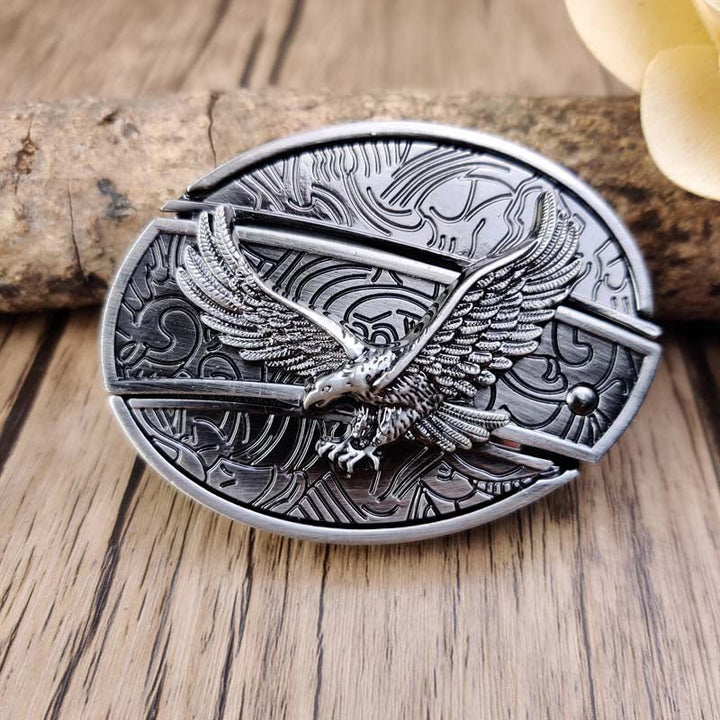 Stornfield | Metal Oval Cowboys Belt Buckle