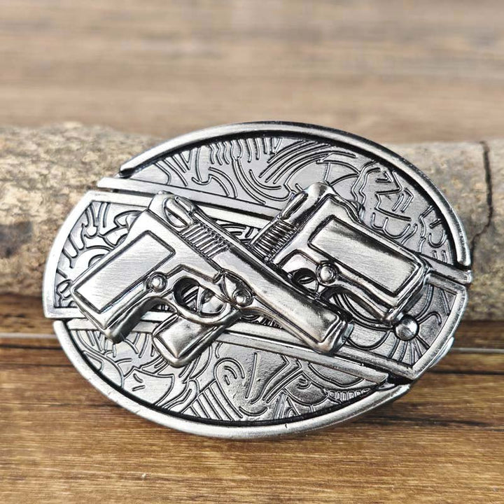 Stornfield | Metal Oval Cowboys Belt Buckle