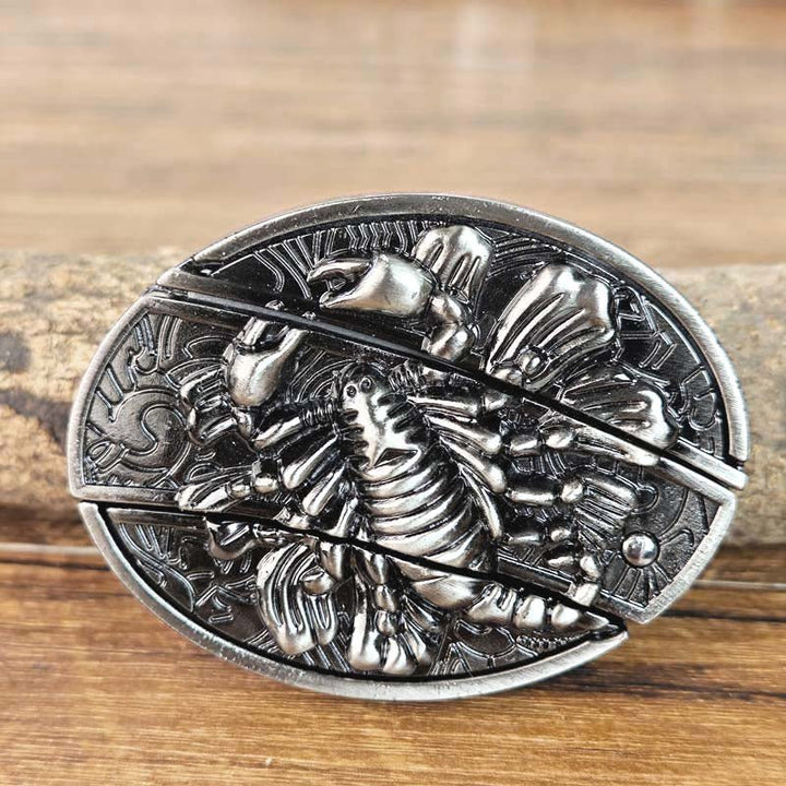 Stornfield | Metal Oval Cowboys Belt Buckle