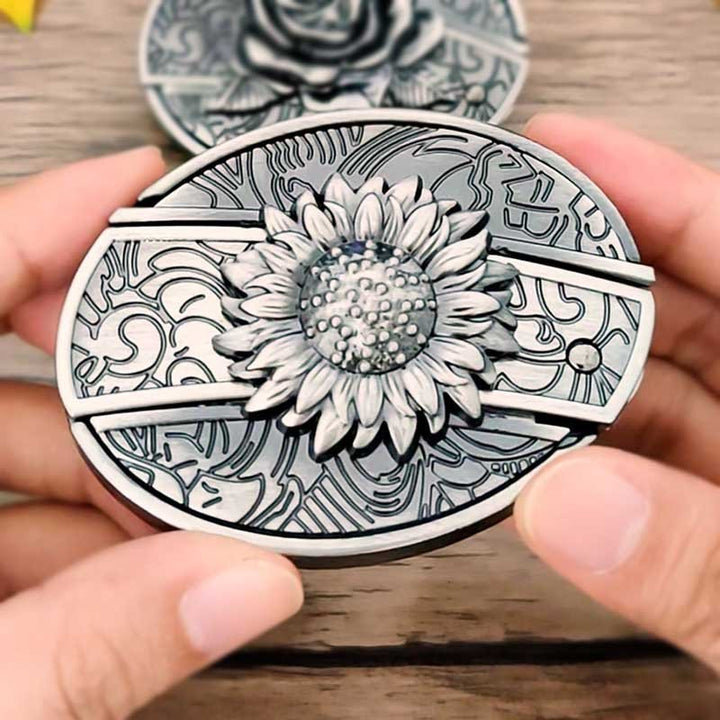 Stornfield | Metal Oval Cowboys Belt Buckle