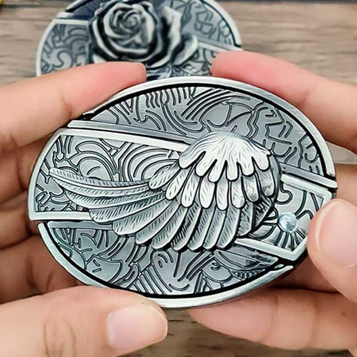 Stornfield | Metal Oval Cowboys Belt Buckle