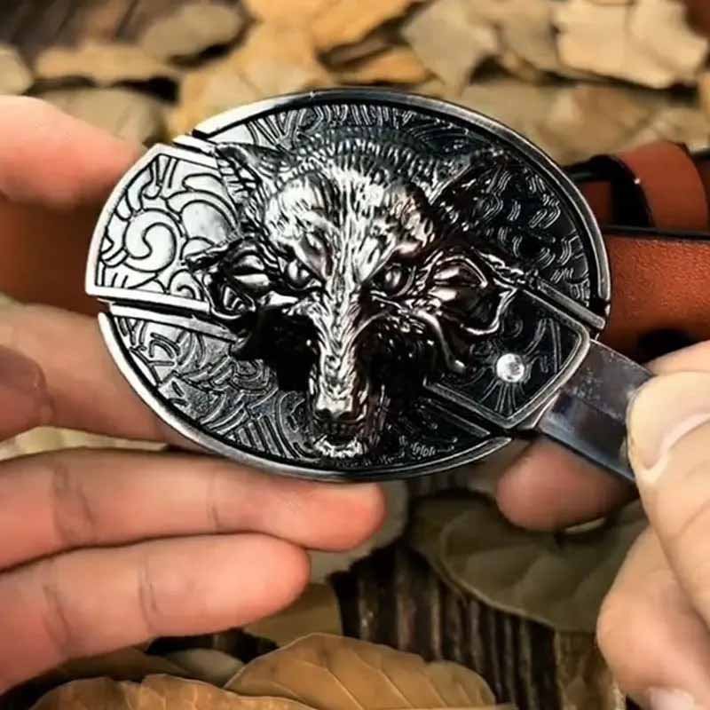 Stornfield | Metal Oval Cowboys Belt Buckle