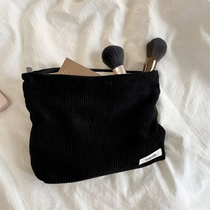 CorduroyGlam Bag - Cord Spacious Organizer Bag for Cosmetics | Stornfield