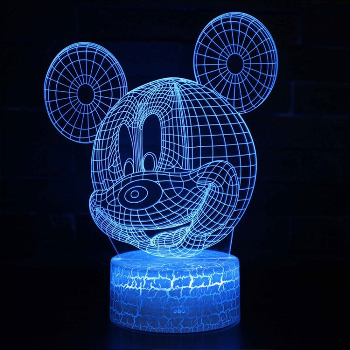 Stornfield | Mickey Head 3D Lamp