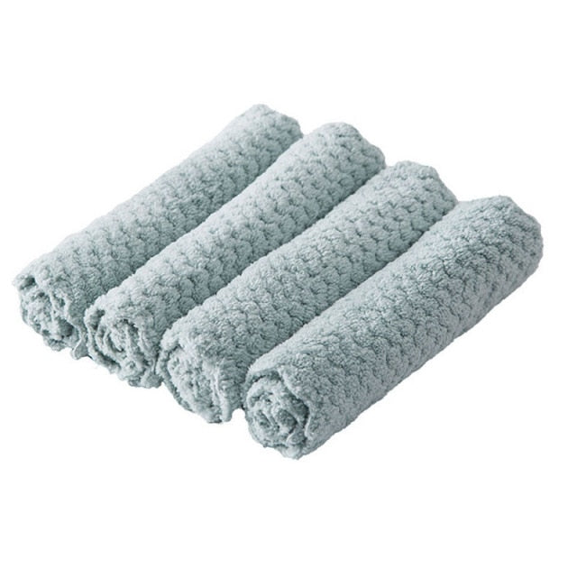 Micro Fiber Cleaning Cloth Water Absorption Kitchen Rags Towel | Stornfield