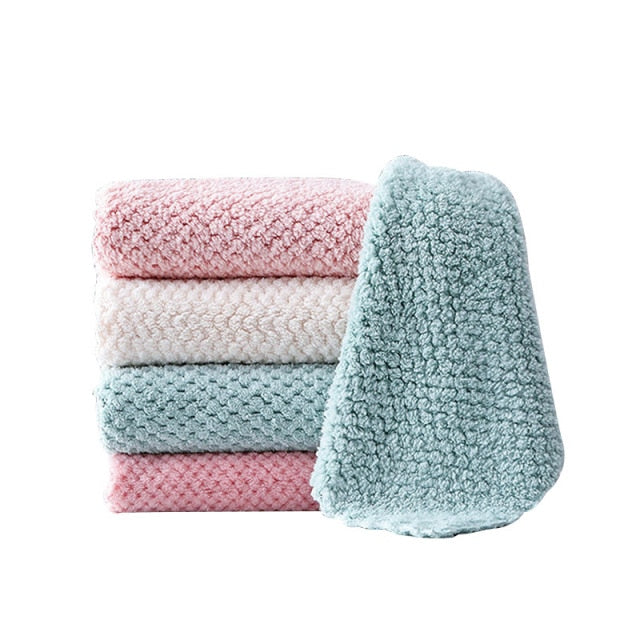 Micro Fiber Cleaning Cloth Water Absorption Kitchen Rags Towel | Stornfield