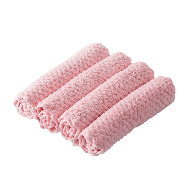 Micro Fiber Cleaning Cloth Water Absorption Kitchen Rags Towel | Stornfield