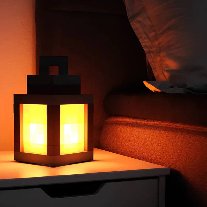 Block LED Wall Lantern | Stornfield